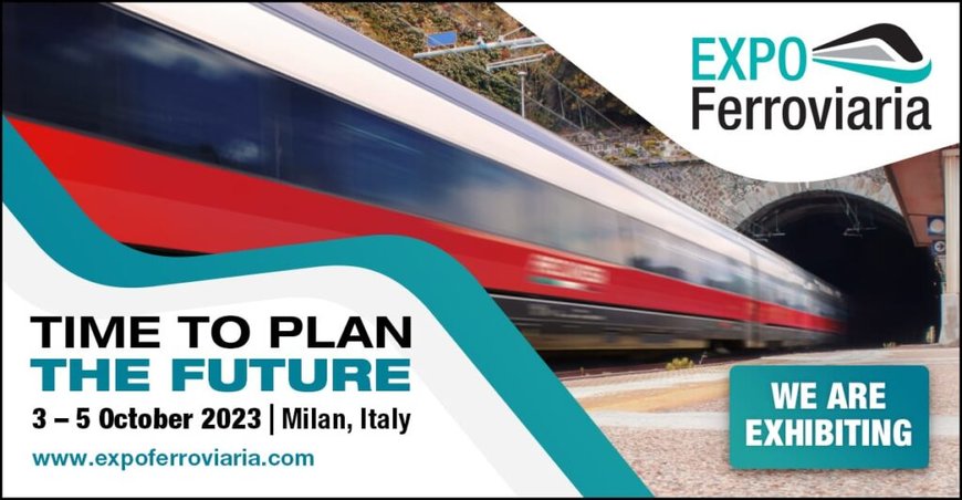 The Italian International Exhibition for railways starts today until 5 October in Milan, Italy